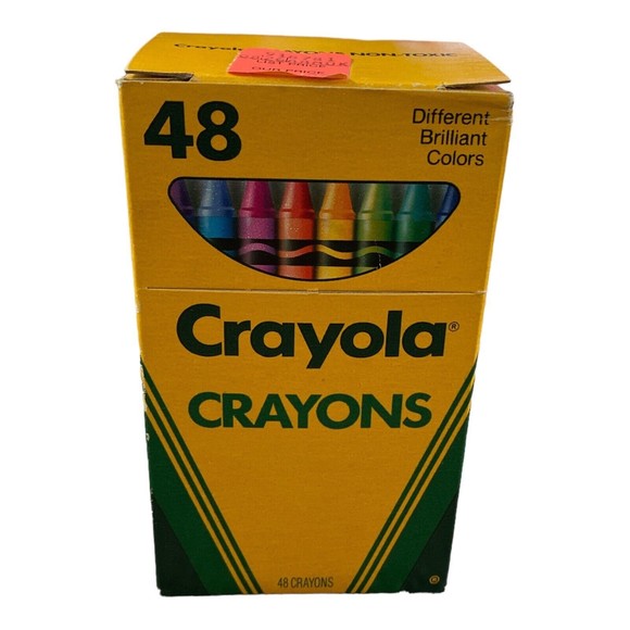 Crayola Office Vintage 99 Binney Smith Crayola Crayons 48 Pack Box